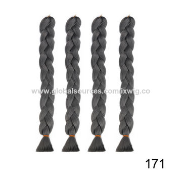 China Best Soft Synthetic Textured Extra Long Kanekalon Jumbo
