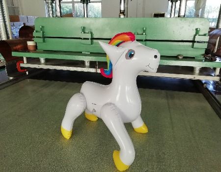 plastic blow up animals