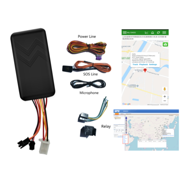 Trackeur GPS de voiture GT06 ACC, coupure à distance, SMS, GSM, Suivi,  alarme antivol, moniteur vocal