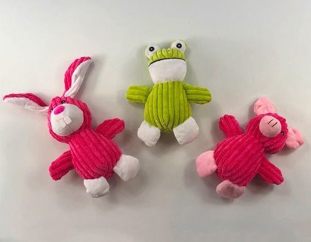 stuffed rabbit dog toy