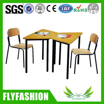 China School Desk And Chair Student Table And Chair Set Used For