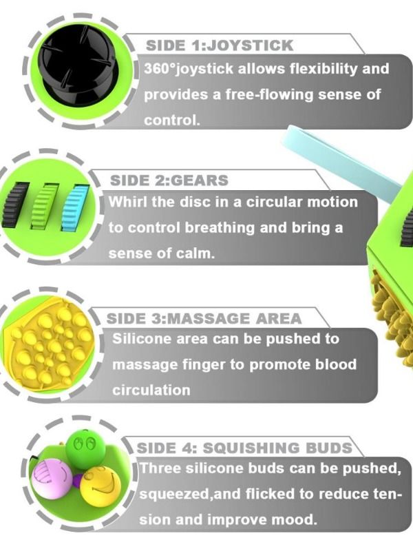 spinning fidget cube