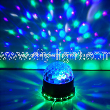 Auto Rotating Sunflower Lighting Colorful RGB LED Party Stage Light - China  LED, LED Light