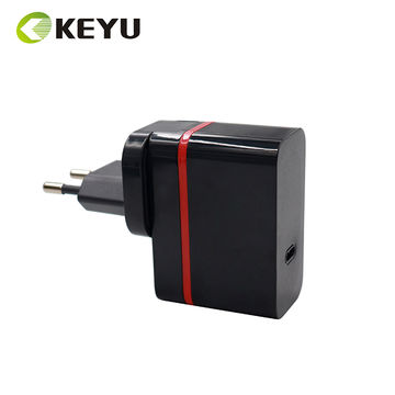 UL CE المدرجة 5V3A 9V2A 12V1.5A شاحن PD 18W نوع C USB C محول الطاقة للهاتف الذكي والكمبيوتر اللوحي