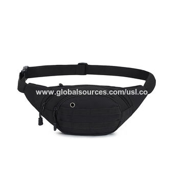 Buy Wholesale China Custom Print Black Festival Bum Bag Waterproof