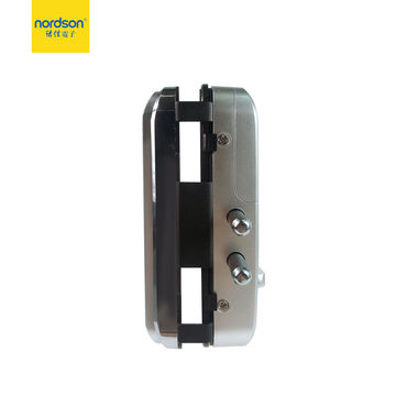 China Commercial Digital Smart Glass Door Lock Fingerprint On