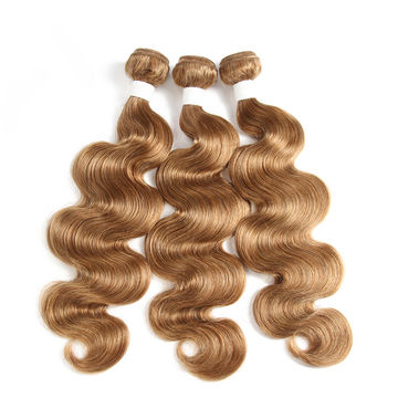 China613 Color Blonde Bundle 99J 27 30 1B Red Burg 33 Body Wave ...