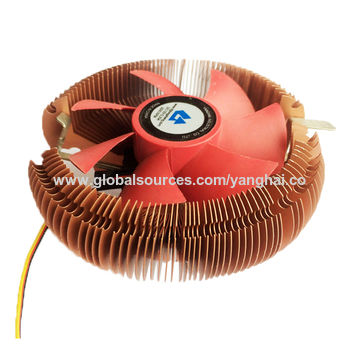 China CPU cooler fan with copper for socket Intel LGA775 & 1150 & 1151 ...