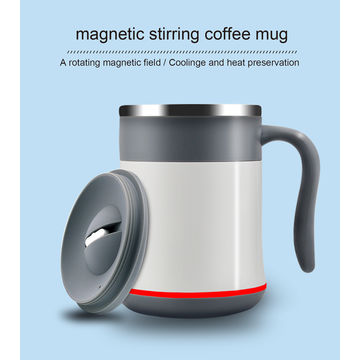 Automatic Magnetic Stirring Coffee Mug Home Office Travel Mixing Cup  Electric Stainless Steel Self Mixing Coffee Tumbler - China Coffee Mixing  Bottle and Water Bottle price