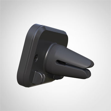 Support Téléphone Magnétique de Voiture à Grille d'Aération pour Téléphones Mobiles et Mini Tablettes avec 4 Aimants N50