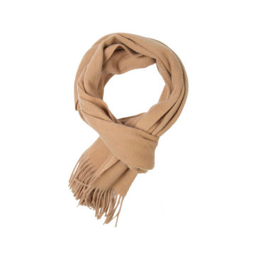 OEM Personnalisé Hiver Laine de Haute Qualité 100% Tricoté Cachemire Coton Soie Écharpe Pour Femmes