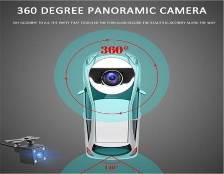 360 Degree Mirror Car Dash Camera - Enjoy a Panoramic View of Your Sur –  Discount Security Parts