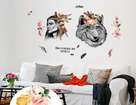 long wall stickers