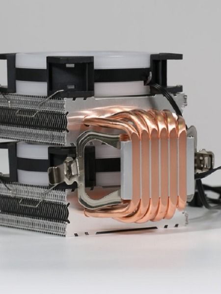 Cpu Sf Led ChinaHot sale cooling light dual fans led cpu cooler with led light on ...