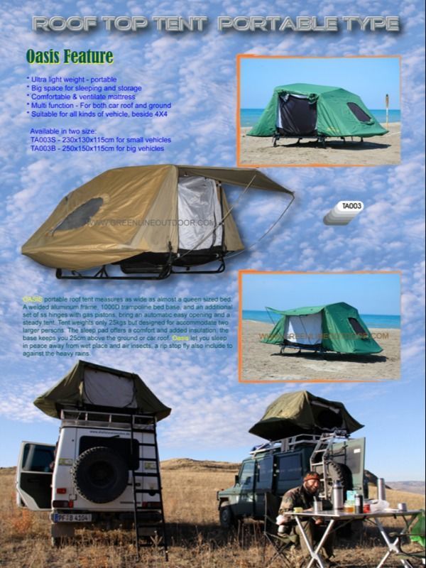 Oasis trekking hotsell roof top tent