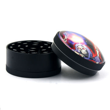 China Herb Grinder 3-layer Spice Tobacco Zinc Alloy Smoke Grinder on ...