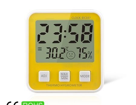 digital thermometer indoor w humidity