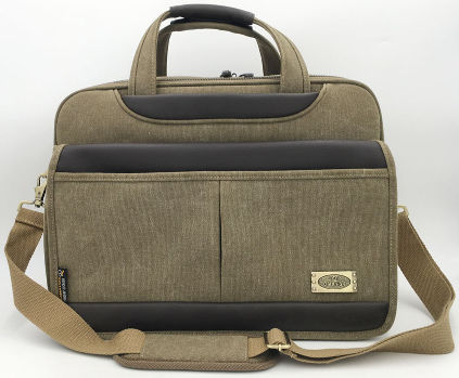 canvas laptop briefcase