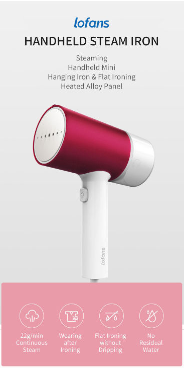 mini steam flat iron