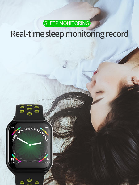 China 15 days long standby Heart Rate Fitness tracker full touch Color Screen bluetooth smart watch