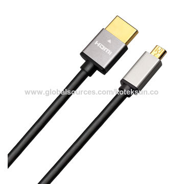Câble HDMI / micro-HDMI v2.0, 4k