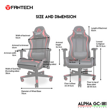 Buy Wholesale China Fantech Gc181 New Pu Leather Gaming Chair