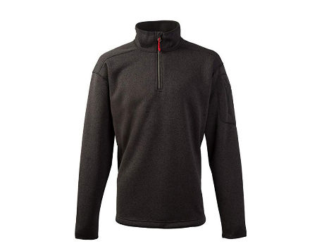 windproof fleece pullover