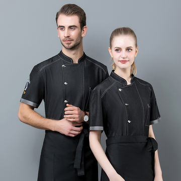 Cooking Wear Jacket Repast Chef Shirt Restaurant Coat Work Uniform with  Custom Logo - China Chef Uniforms Coat and Cooking Uniforms Shirt price