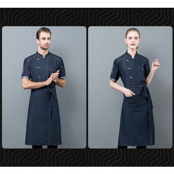 Kitchen Clothes Chef Jacket Shirts Chef Wear Catering Tops Short Sleeve  Workwear