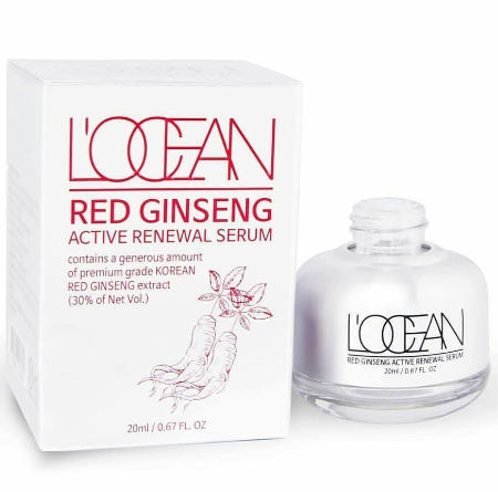 red ginseng skincare