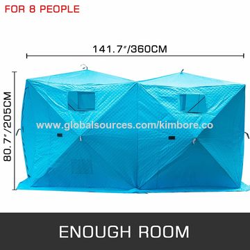 Ice Fishing Tent Waterproof Pop-up Portable Ice Fishing Shelter