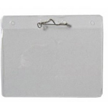 Soft ID card holder clear with Clip 