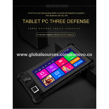 China IP68 Waterproof 4G Ruggedized Tablet 8 inch NFC Android ...
