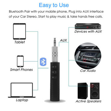 China Handsfree Call Bluetooth Adapter Car Transmitter Auto Music ...