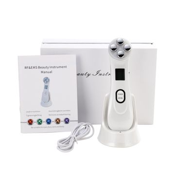 China RF Radio Frequency Facial LED Photon Skin Care Device Face ...