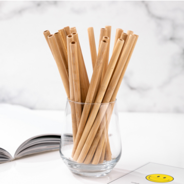 Bulk Bamboo Drinking Straws - Brush with Bamboo