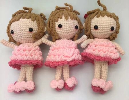 knitted dolls