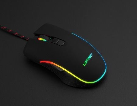 China 7D middle level optical gaming mouse Instant 704E sensor, 1.5M ...