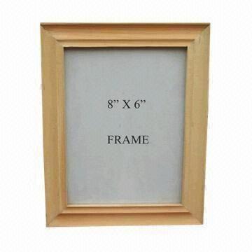 6 X 8 Pine Photo Frame For Vertical Or Horizontal Prints, - Buy China  Wholesale Picture Frame