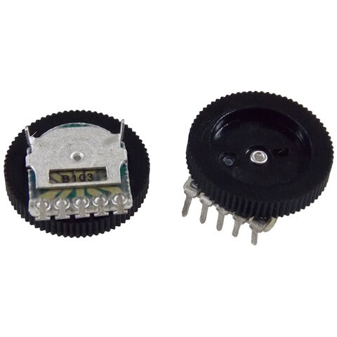Potenciômetros rotativos micro ultrafinos de 10 mm