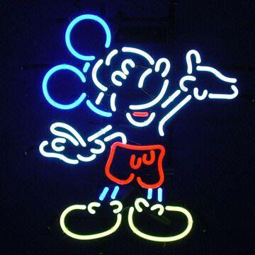 Mickey Mouse Neon Sign, Customer's New Idea and Designs are Welcome ...