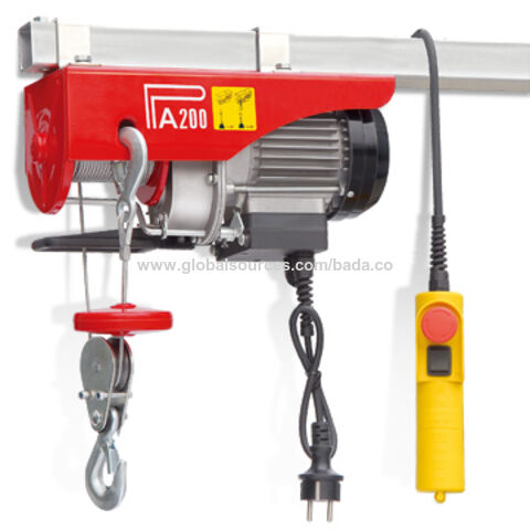 200Kgs Electric Hoist, Electric winch Cable hoist Overhead hoist - Buy ...