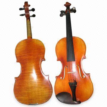 Violin 4/4, Hand-carved Violin with Good Bridge | Global Sources