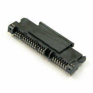 Schwarzer ATA/SATA-Steckverbinder mit einer Durchschlagsfestigkeit von 750 V AC for sale at factory direct price