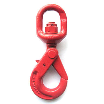 Yellow Painted Grade 80 Swivel Self-Locking Safety Hook in European ...