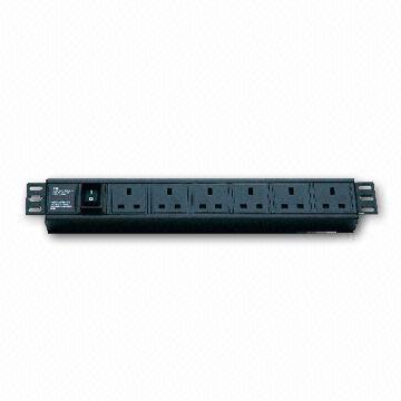 PDU, 6 BS1363 Output with Master Switch, UK 13A Plug Input | Global Sources