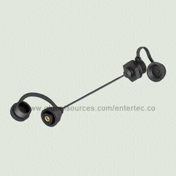 كابل متحد المحور RF مقاوم للماء IP68 مع موصل SMB F ذكر مستقيم / RG-174 / موصل SMB M ذكر مستقيم for sale at factory direct price