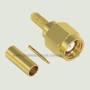 Durable Coaxial RF SSMC to SMA Adapter with Male SMA S/T Plug Connector ...