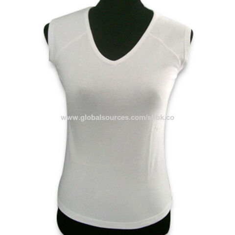 Camiseta de Manga Corta de Algodón Grueso 220G Cuello Redondo para Hombre y Mujer, Camiseta Básica de Moda Holgada de Color Blanco Puro for sale at factory direct price