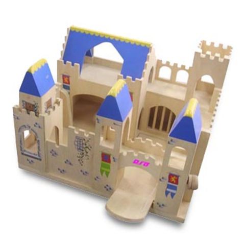 Castillo de madera online juguete